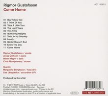 Rigmor Gustafsson (geb. 1966): Come Home, CD