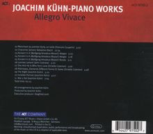 Joachim Kühn (geb. 1944): Allegro Vivace - Piano Works I, CD