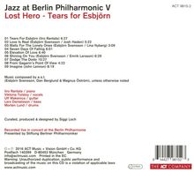 Iiro Rantala (geb. 1970): Jazz At Berlin Philharmonic V / Lost Hero - Tears for Esbjörn, CD