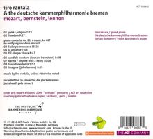 Iiro Rantala (geb. 1970): Mozart, Bernstein, Lennon, CD