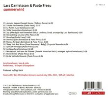 Lars Danielsson &amp; Paolo Fresu: Summerwind, CD