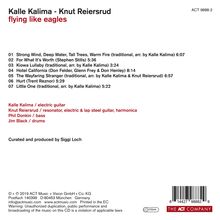 Knut Reiersrud &amp; Kalle Kalima: Flying Like Eagles, CD