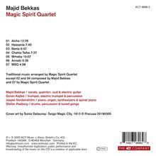 Majid Bekkas (geb. 1957): Magic Spirit Quartet, CD