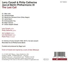 Larry Coryell &amp; Philip Catherine: Jazz At Berlin Philharmonic XI: The Last Call, CD