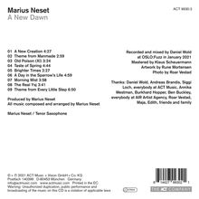 Marius Neset (geb. 1985): A New Dawn, CD