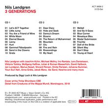 Nils Landgren (geb. 1956): 3 Generations, 3 CDs