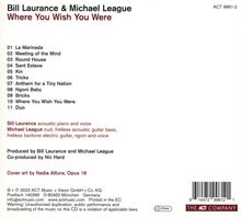 Bill Laurance &amp; Michael League: Where You Wish You Were, CD