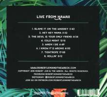 Robert Jon: Live From Hawaii, CD