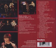 Sheila Jordan &amp; Cameron Brown: Celebration: Live At The Triad 2004, CD