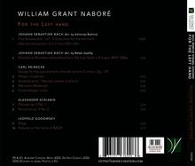 "William Grant Naboré: For the Left Hand. Werke von Bach, Reinecke, Scriabin und Godowsky. Mit Zeitangaben."