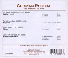 German Recital für Harfe &amp; Fagott, CD