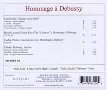 Rachel Talitman - Hommage a Debussy, CD
