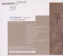 John Butcher (geb. 1954): 13 Friendly Numbers, CD