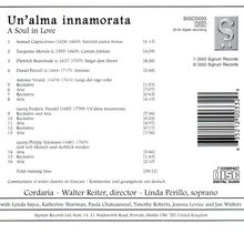 Linda Perillo - Un'alma innamorata, CD