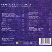 A Songbook for Isabella - Musik aus dem Kreis um Isabella, CD