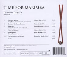 Daniella Ganeva - Time for Marimba, CD