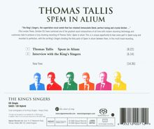 King's Singers singen Thomas Tallis - Spem in Alium, Super Audio CD