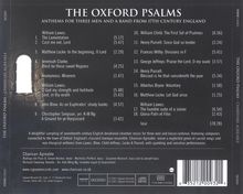 The Oxford Psalms, CD