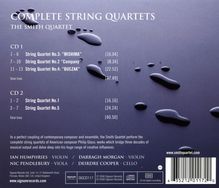 Philip Glass (geb. 1937): Streichquartette Nr.1-5, 2 CDs