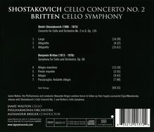 Dmitri Schostakowitsch (1906-1975): Cellokonzert Nr.2, CD