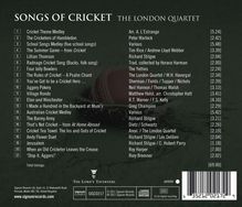 The London Quartet - Songs of Cricket, CD