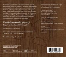 Claudio Monteverdi (1567-1643): Vespro della beata vergine, 2 CDs