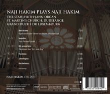 Naji Hakim (geb. 1955): Orgelwerke - Hakim plays Hakim, CD