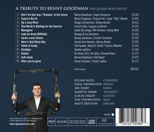 Julian Bliss: A Tribute To Benny Goodman, CD