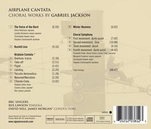 Gabriel Jackson (geb. 1962): Airplane Cantata, CD