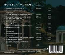 Georg Friedrich Händel (1685-1759): Händel at Vauxhall Vol.1, CD