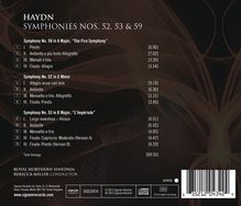 Joseph Haydn (1732-1809): Symphonien Nr.52,53,59, CD