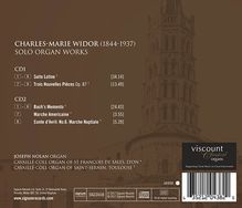Charles-Marie Widor (1844-1937): Orgelwerke, 2 CDs