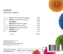 Oliver Davis (geb. 1972): Konzert für Violine, Klavier &amp; Streicher "Dance", CD