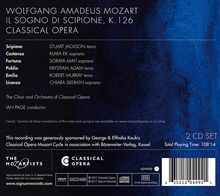 Wolfgang Amadeus Mozart (1756-1791): Il Sogno di Scipione, 2 CDs