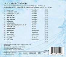 In Chains of Gold - The English Pre-Restoration Verse Anthem Vol.2, CD