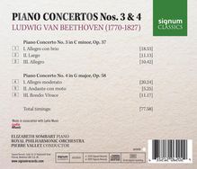 Ludwig van Beethoven (1770-1827): Klavierkonzerte Nr.3 &amp; 4, CD