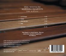 Eric Whitacre (geb. 1970): Marimba Quartets, CD