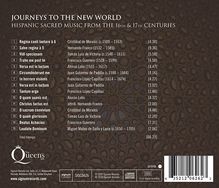 Geistliche Musik aus Spanien (16. &amp; 17. Jahrhundert) "Journeys to the New World", CD