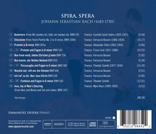Johann Sebastian Bach (1685-1750): Transkriptionen für Klavier "Spira, Spera", CD