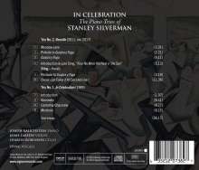 Stanley Silverman (geb. 1938): Klaviertrios Nr.1 &amp; 2, CD