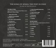 Harold Arlen (1905-1986): The Song of Songs / The Poet in Exile, CD