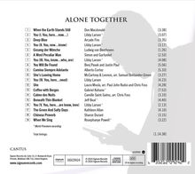 Cantus - Alone together, CD