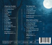 Auf dunklem Hintergrund stehen drei Werklisten, daneben eine Vollmond-Illustration. Unten befindet sich ein Barcode.