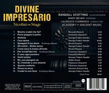 "Divine Impresario. Nicolini on Stage. Randall Scotting, Countertenor. Mary Bevan, Soprano. Laurence Cummings, Conductor."