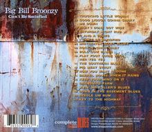 Big Bill Broonzy: Can't Be Satisfied, CD