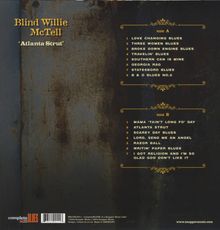 Blind Willie McTell: Atlanta Strut (180g) (Limited-Edition) (Blue Vinyl), LP