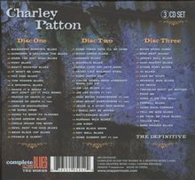 Charley Patton: Definitive Charley Patton, 3 CDs