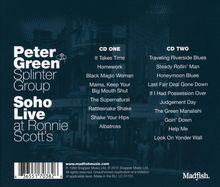 Peter Green: Soho: Live At Ronnie Scotts, 2 CDs