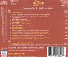 Gustav Mahler (1860-1911): Symphonie Nr.2, 2 CDs