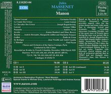Jules Massenet (1842-1912): Manon, 2 CDs